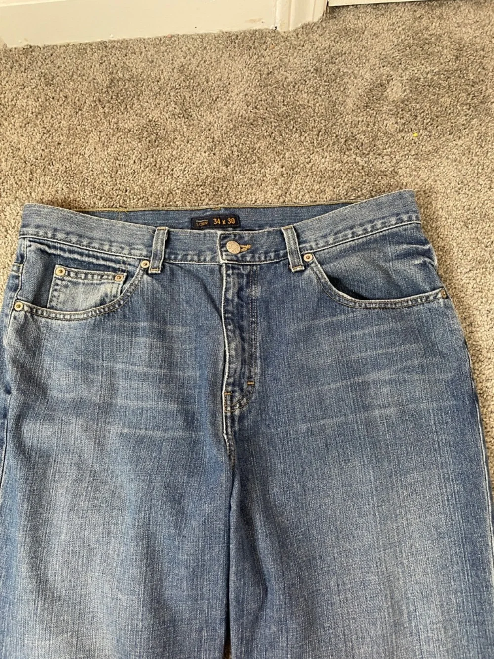 J. Crew Jeans All Cotton Size 34 Waist